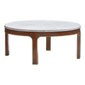 Cocktail Table CT-12 with Carrara  marble top