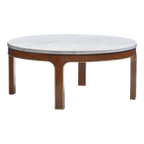 Cocktail Table CT-12 with Carrara  marble top