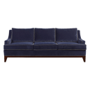 Bey.SF-03 3 Seats Sofa-Dark Blue&Brown