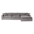 Bey.LS-02 L-Shape Sofa-Gray