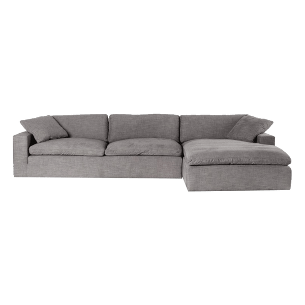 Bey.LS-02 L-Shape Sofa-Gray