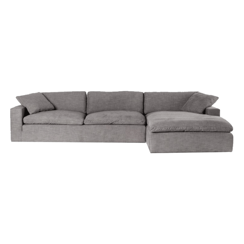 Bey.LS-02 L-Shape Sofa-Gray