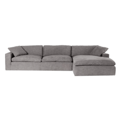 Bey.LS-02 L-Shape Sofa-Gray
