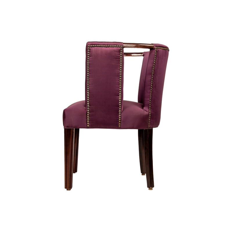 Bey.ACH-01 Side Chair-Beige&Brown