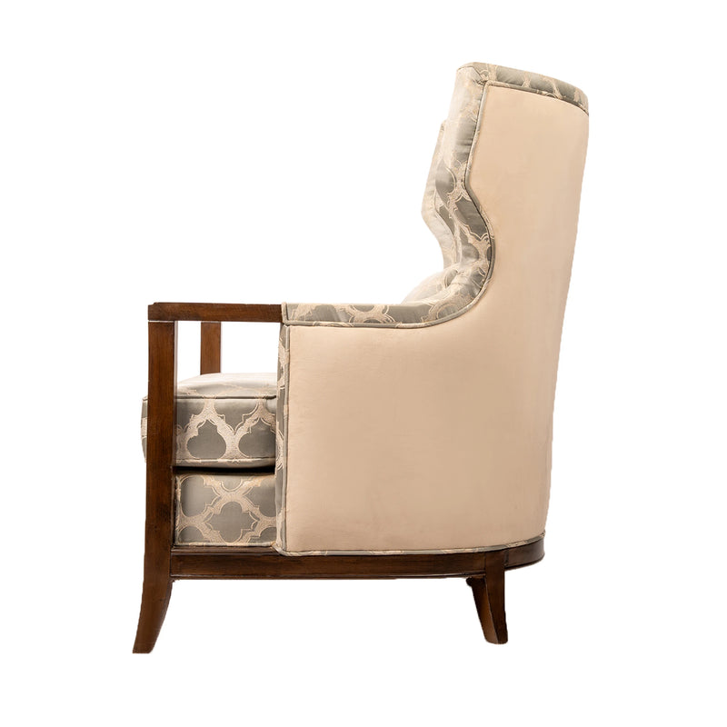 Bey.CH-06 Chair-Beige&Brown