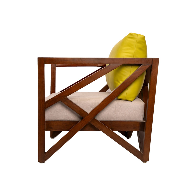 CH-12 LOUNGE CHAIR - white