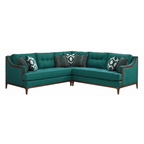 Bey.LS-03 L-Shape Sofa-Turquoise