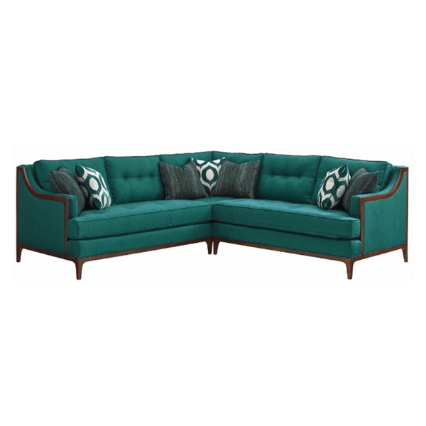 Bey.LS-03 L-Shape Sofa-Turquoise