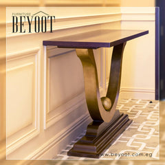 BYT-CON03 Console-Brown&Gold